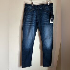 JACK N JONES STRECH Men's Blue Jeans
